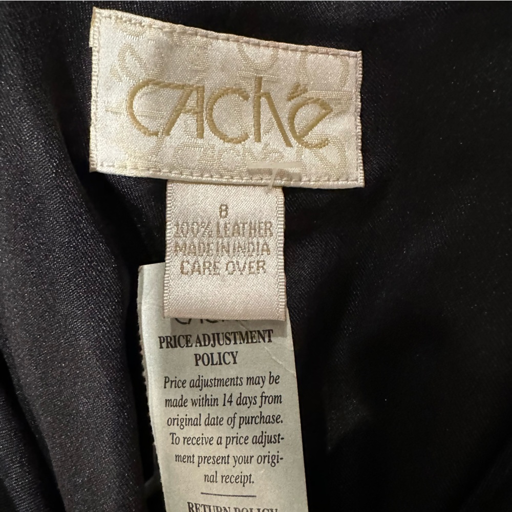 Cach Super Soft Real Leather Pants, Fully Lined, … - image 6